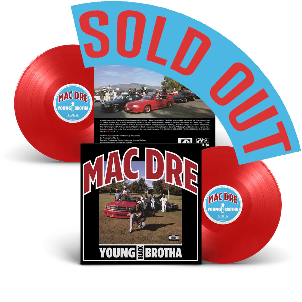 Mac Dre - Young Black Brotha Vinyl 30th Anniversary!